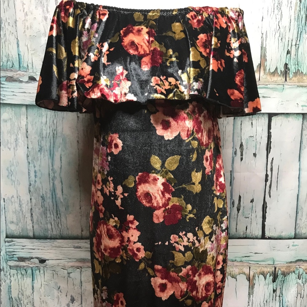 Lularoe Cici velvet floral